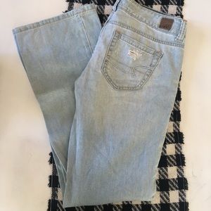 American Eagle wide leg jeans